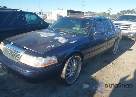 2004 Mercury Grand Marquis Gs из США, поврежденный, VIN 2MEFM74W94X663840
